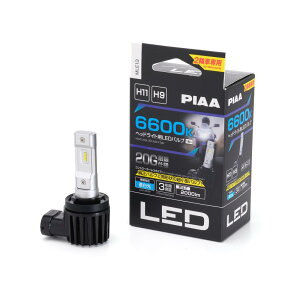 PIAA(�s�A) �o�C�N�p�w�b�h���C�g�o���u LED 6600K �R���g���[ ���[���X �h��/�h�o�^�C�v(JIS S2) 2000lm H11/H9 12V 18W �ϐk�d�l �Ԍ��Ή� �m�C�Y�Ή� 1�� MLE13