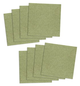 サンコー おくだけ吸着 獣医師推奨 ペット用撥水タイルマット 30cm×30cm 8枚入 グリーン 犬 猫 サンコー カーペット 【日本製 撥水 消臭 洗える ハサミでカット可】 KH-51