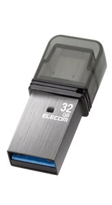 �G���R�� USB������ 32GB USB3.2�iGen1�j Type-C �L���b�v�� �V���o�[ MF-CAU32032GSV