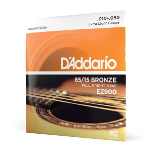 DfAddario __I AR[XeBbNM^[ 85/15AJuY Extra Light .010-.050 EZ900 yKiz