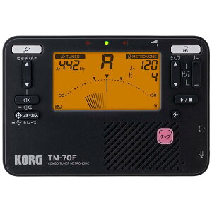 KORG(RO) `[i[ gm[ TM-70F BK ubN { ty uXoh I[PXg
