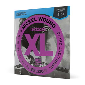 DfAddario __I GLM^[ jbP SuperLight 7 .009-.054 EXL120-7 yKiz