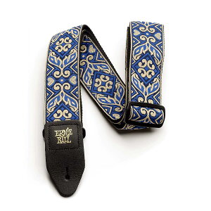 yKiz ERNIE BALL 4165 M^[Xgbv JACQUARD STRAP TRIBAL BLUE WJ[hEXgbv gCoEu[