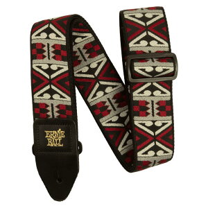 yKiz ERNIE BALL 5339 M^[Xgbv JACQUARD STRAP PRIMAL RED WJ[hEXgbv vC}Ebh