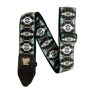 ERNIE BALL yKiz 5325 M^[Xgbv JACQUARD STRAP SOUTHWESTERN TURQUOISE WJ[hEXgbv TEXEGX^E^[RCY
