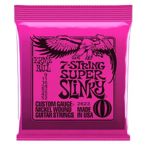 yKiz ERNIE BALL 2623 GLM^[ 7 (09-52) 7-STRING SUPER SLINKY X[p[EXL[
