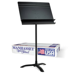 Manhasset マンハセット 譜面台 M50 オーケストラモデル(Orchestral Stand)ブラック