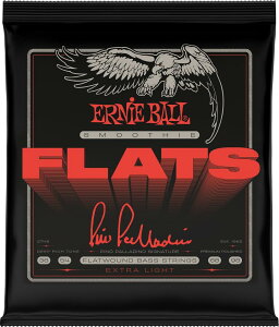 ERNIE BALL 2748 �A�[�j�[�{�[�� �x�[�X�� Pino Palladino Smoothie Flats Bass Strings (38-98)/�s�m�E�p���f�B�[�m���p�̃v���~�A���E�t���b�g���E���h��
