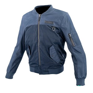 KOMINE 2025モデル JK-174 エニグマライト エアフォースメッシュジャケット バイク用 春夏向け CE規格プロテクター メッシュ Navy M