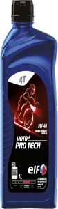 Total elf(Gt) oCNp 4st GWIC MOTO PRO TECH (g vebN) 5W-40 Sw 1L 214004