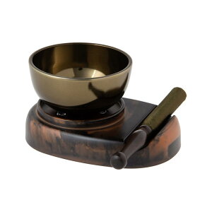 サンメニー ミニ おりん セット 本格 使いやすい 2.3寸 日本製 りん 仏壇りん 現代 仏具 小さい 可愛い 琴音 黒丹色 抹茶 毎日のお供え お参りに 手元供養 ペット 供養 狭い スペース にも 真鍮