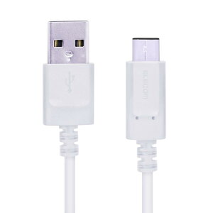 ELECOM X}[gtHpUSBP[u USB(A-C) Fؕi Type-C 3.0m zCg MPA-AC30NWH