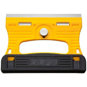 オルファ(OLFA) Gスクレーパー 228B ガラス面 3枚刃幅 ステンレス替刃 スクレーパー ブレードカバー付き