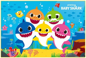 スケーター(Skater) 子供用 レジャーシート 遠足 Sサイズ 60×90cmサイズ ベイビーシャーク VS1-A