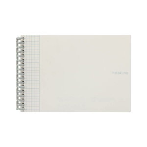 ���q�g���u �J�� �����O�m�[�g �c�C�X�g�m�[�g A5E hirakuno E�^ 17�� �z���C�g N1675-0