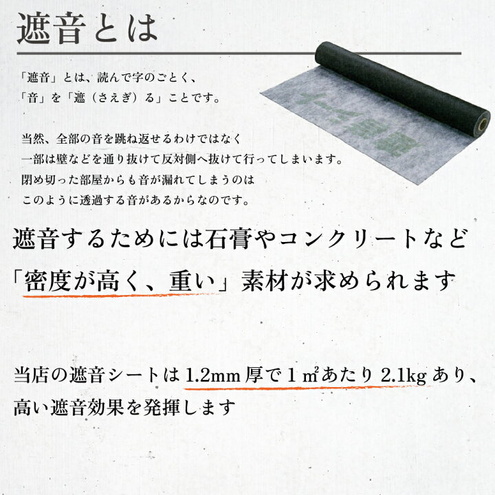 楽天市場】最大10%OFFクーポン配布 【楽天1位受賞】 遮音シート TS-12 