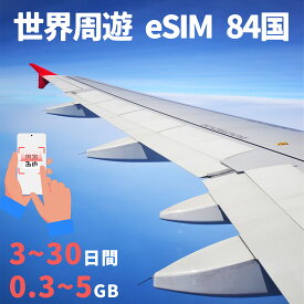 世界周遊eSIM 84国 300MB 3GB 5GB 日本eSIM 米国eSIM 韓国eSIM 中国eSIM 台湾 香港 マカオ フィリピンeSIM タイ フランス ドイツeSIM イギリス シンガポール 3日間～30日間 超高速 プリペイドeSIM メール納品 simカード 出張神技 デザリング可 本人認証不要 WIFIより速い