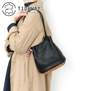�y�^�C�h�E�F�C 3�N�ۏ؁{W�v���[���g�t�z TIDEWAY �^�C�h�E�F�C �o�b�OARUROG×LEATHER BOTTOM 2WAY BAG T3092���f�B�[�X �V�����_�[�o�b�O �����o�b�O �g�[�g�o�b�O �΂߂��� �M�t�g ���킢�� ������� 