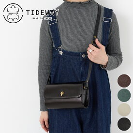 【タイドウェイ 3年保証＋プレゼント付】 [ 2026年 春夏新作 ] TIDEWAY タイドウェイ バッグMOSS（モス） ROLL FLAP BAG T3204レディース ショルダーバッグ 斜めがけ 日本製 ギフト かわいい おしゃれ プレゼント ブランド