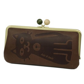 【ボックス21 安心の3年保証付】 box21 ボックス21 長財布Juju&beck（ジュジュ＆ベック） がま口長財布 0333312レディース 財布 がま口財布 小銭入れ付き がま口 猫 ネコ 日本製 ギフト かわいい おしゃれ プレゼント ブランド