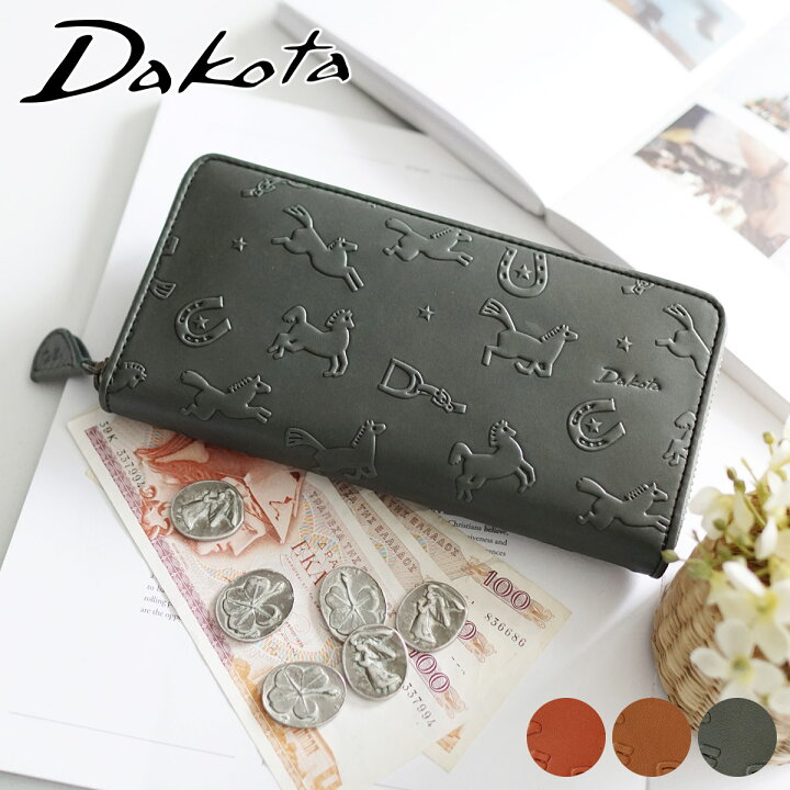 楽天市場】【かわいいWプレゼント付】 Dakota ダコタ 長財布カバロ 