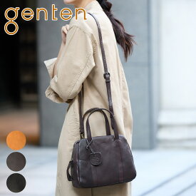 【選べるかわいいノベルティ付】 genten ゲンテン バッグGOAT BASIC（ゴートベーシック） 2WAY ミニボストンバッグ 44117（42412）レディース ボストンバッグ 斜めがけ 軽量 日本製 ギフト かわいい プレゼント ブランド