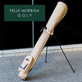 【ケアセット＋選べるノベルティ付】 PELLE MORBIDA ペッレモルビダ バッグGolf ゴルフキャディバッグ（セルフスタンドタイプ） PMO-PG016メンズ キャディバッグ セルフスタンド タイプ ゴルフバッグ スポーツ モルビダ ブランド プレゼント