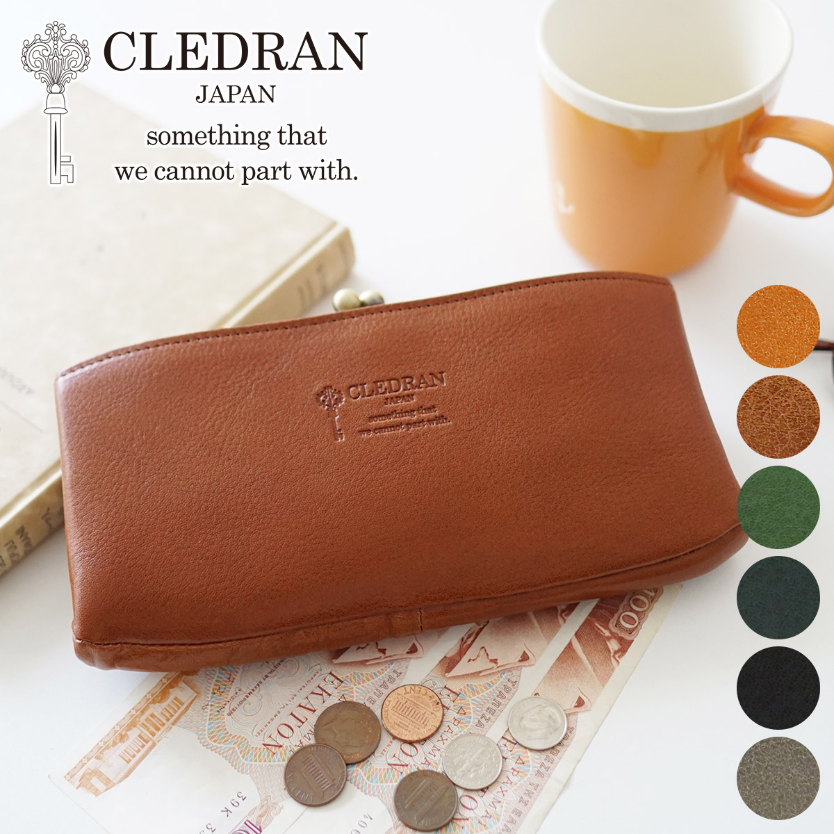 楽天市場】【選べるかわいいノベルティ付】 CLEDRAN クレドラン 長財布