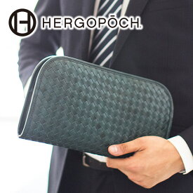 【ケアセット＋選べるノベルティ付】 HERGOPOCH エルゴポック バッグ06 Series 06シリーズ ワキシングレザークラッチバッグ 06I-CLメンズ バッグ クラッチバッグ セカンドバッグ 日本製 ギフト プレゼント ブランド