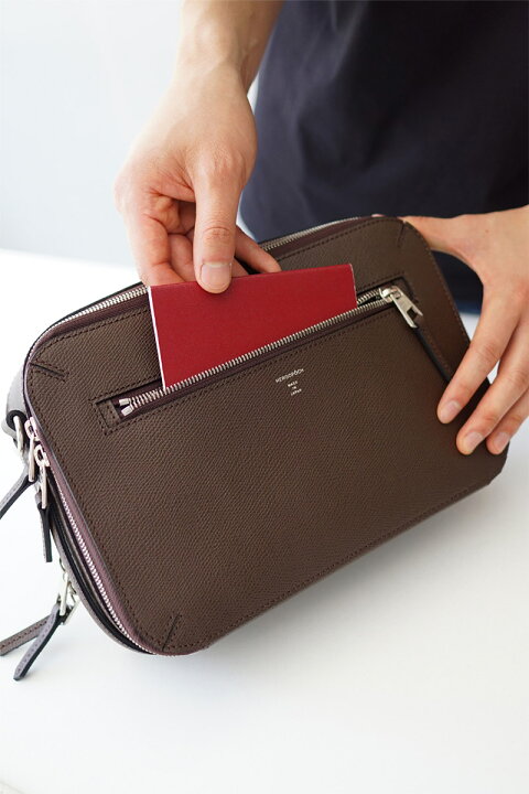 楽天市場】【選べる実用的ノベルティ付】 HERGOPOCH エルゴポック バッグRadiant Leather Series レイディアントレザーシリーズ レイディアントレザークラッチショルダーバッグ RL-CSメンズ 日本製 ブランド : こだわりのブランド Sentire-One