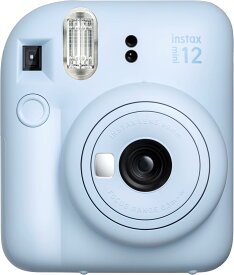 【マラソン期間中特別価格】富士フイルム(FUJIFILM) チェキ インスタントカメラ instax mini 12 パステルブルー INS MINI 12 BLUE