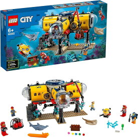 【スーパセール期間中ポイント5倍】レゴ(LEGO) シティ 海の探検隊 海底探査基地 60265 おもちゃ ブロック プレゼント ボート 男の子 女の子 6歳以上