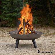 Fire Pit GARDEN 焚き火台 大型サイズ 55cm 75cm 85cm 100cm 鋳物製 無骨デザイン グランピング 別荘 フ…