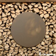 Fire Pit LID 焚き火台用フタ スチール製 耐熱塗装 カバー 55cm 75cm 85cm 100cm 雨避け 灰防止 無骨デザ…