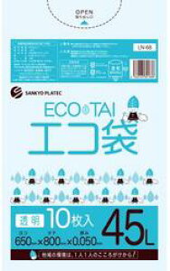 [���ꃁ�[�J�[5�P�[�X�ȏ㑗������][�|����]�G�R�� LN-68(45L)����[LLDPE][����0.050mm][10��×40��/�P�[�X]�s�T���L���E�v���e�b�N���K�㗝�X�t[���ƎҌ���]