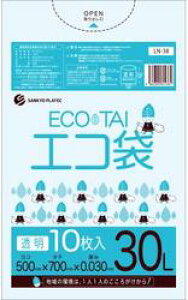 [���ꃁ�[�J�[5�P�[�X�ȏ㑗������][�|����]�G�R�� LN-38(30L)����[LLDPE][����0.030mm][10��×100��/�P�[�X]�s�T���L���E�v���e�b�N���K�㗝�X�t[���ƎҌ���]�k�C���E���ꗣ���͕ʓr����