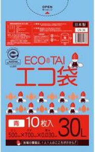 [���ꃁ�[�J�[5�P�[�X�ȏ㑗������][�|����]�G�R�� LN-36(30L)��[LLDPE][����0.030mm][10��×100��/�P�[�X]�s�T���L���E�v���e�b�N���K�㗝�X�t[���ƎҌ���]�k�C���E���ꗣ���͕ʓr����