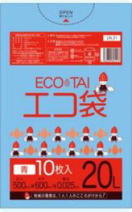 [���ꃁ�[�J�[5�P�[�X�ȏ㑗������][�|����]�G�R�� LN-21(20L)��[LLDPE][����0.025mm][10��×100��/�P�[�X]�s�T���L���E�v���e�b�N���K�㗝�X�t[���ƎҌ���]�k�C���E���ꗣ���͕ʓr����