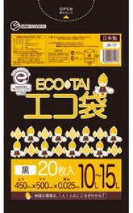 [�|����] �G�R�� LN-17(10-15L)��[LLDPE][����0.025mm][20��×60����]�s�T���L���E�v���e�b�N���K�㗝�X�t[���Ǝҗl����]