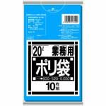 [5ケース入] ポリ袋 N-21[20L]青[厚み0.03mm][10枚入×60冊×5ケース][日本サニパック正規代理店][事業者限定]のサムネイル