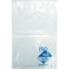 [同一メーカー3ケース以上送料無料] 規格ポリ袋　吊り下げ　15号透明[300×450×0.030mm][100枚×　10冊×2箱/ケース][日本サニパック正規代理店][事業者限定](注)宛先が個人名の場合はお取り扱い出来ません