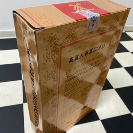 ★限定10個★処分セール【高麗人参茶GOLD】「紙箱」100包入りx1個 ★ 箱に凹みあり！韓国食品 韓国料理 韓国食材 お茶 韓国お茶 伝統お茶 健康お茶 粉末 お土産 韓国お土産 お歳暮 お中元 ギフト プレゼント 高麗人参 あす楽