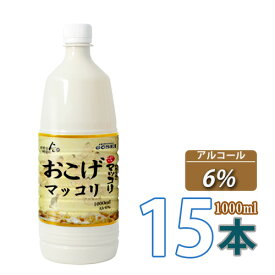 【醇(スン)】 おこげマッコリ 1000mlx15本(1box) お焦げの味が楽しみ♪韓国食品 韓国食材 韓国料理 韓国お土産 酒 お酒 韓国酒 韓国お酒 韓国マッコリ 【あす楽】 (02652x15)「10」【S】