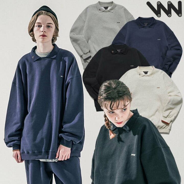 楽天市場 韓国発送 関税込み Wv Project Jeje Sweatshirt Mjmt7514 裏起毛 トレーナー オーバーフィット ゆったり 長袖 コットン メンズ レディース ユニセックス プレゼント 韓国ファッション 韓国ブランド 秋 冬 大きいサイズ 正規品 海外通販 送料無料 Door