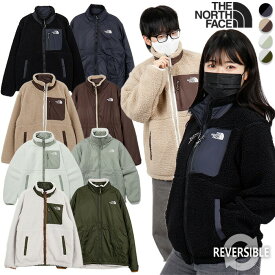 【正規品】 THE NORTH FACE フリース ジャケット リバーシブル PLAY GREEN RVS FLEECE JACKET NJ4FP54☆アウター もこもこ シンプル ロゴ 韓国ファッション カジュアル デイリー レディース メンズ 韓国 ノースフェイス 【韓国発送/海外通販/関税込/送料無料】