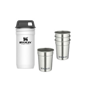 yKiz STANLEY VbgOX gїpP[X XeX Adventure Nesting Shot Glass Set  Rbv Jbv Zbg AEghA Lv Lvp RpNg 4Zbg O[ zCg X^