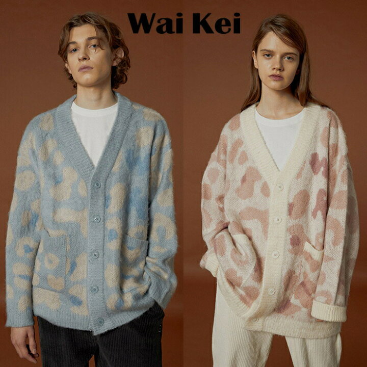 楽天市場】【正規品】 WAI KEI カーディガン レオパード ヒョウ柄  