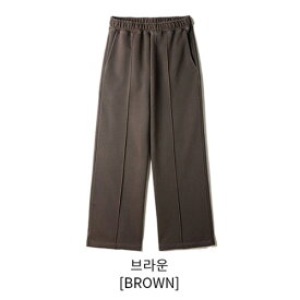 【購入特典Tシャツ付き！】 JEMUT パンツ ボトムス NOIR PIGMENT DYEING WIDE SWEATPANTS SJLP2655 ☆ コットン スウェット　ズボンメンズ レディース 韓国ファッション 韓国ブランド ジェモッ 【送料無料】