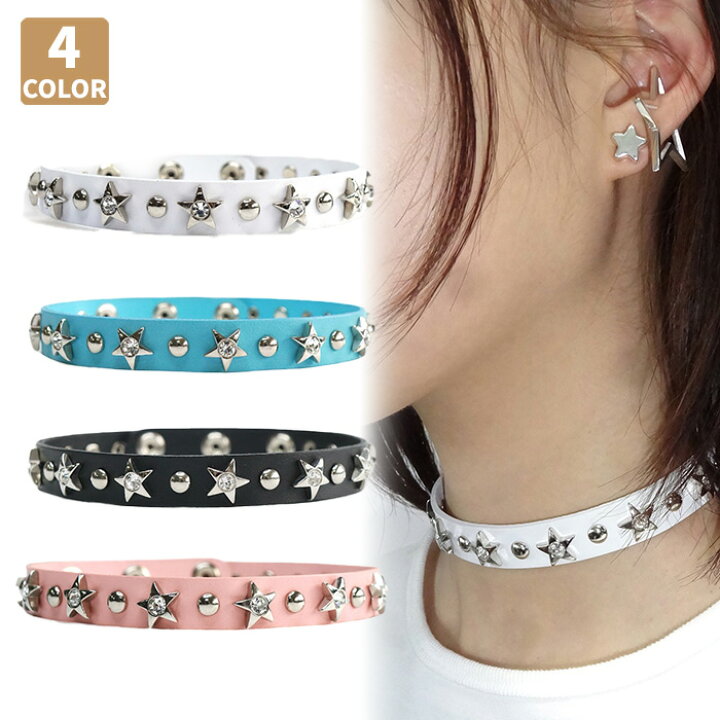 楽天市場】【正規品】 MOMENTEL チョーカー アクセサリー Star cubic 
