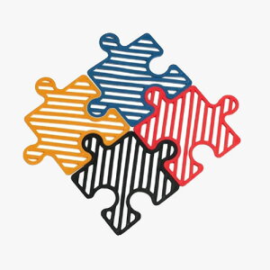 yKiz Vivid Puzzle Coaster 4 piece set  R[X^[ e[ul Lb`pi _CjO  Vv pY ؍ lC ؍G y֐ō/z